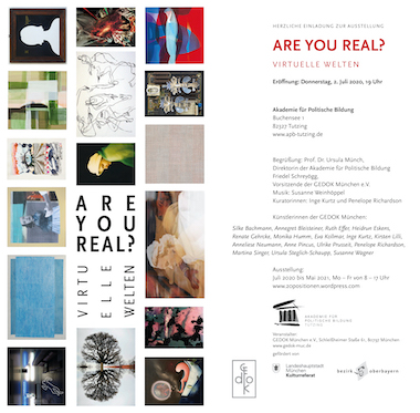 Folder der Ausstellung Are You Real?
